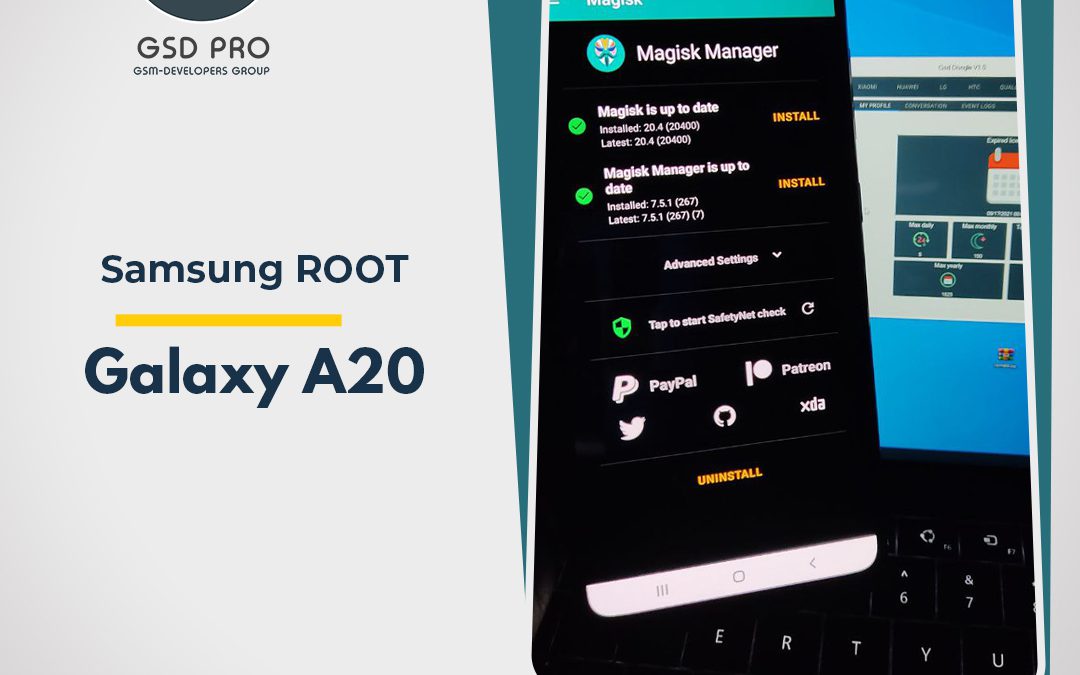 Root Samsung Galaxy A20