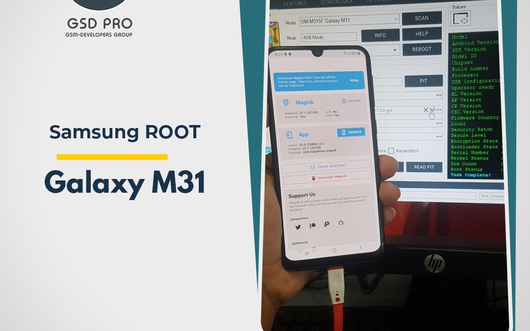 Root Samsung Galaxy M31