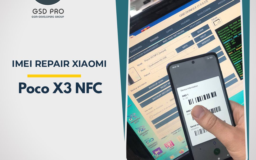 repair imei Poco X3 NFC