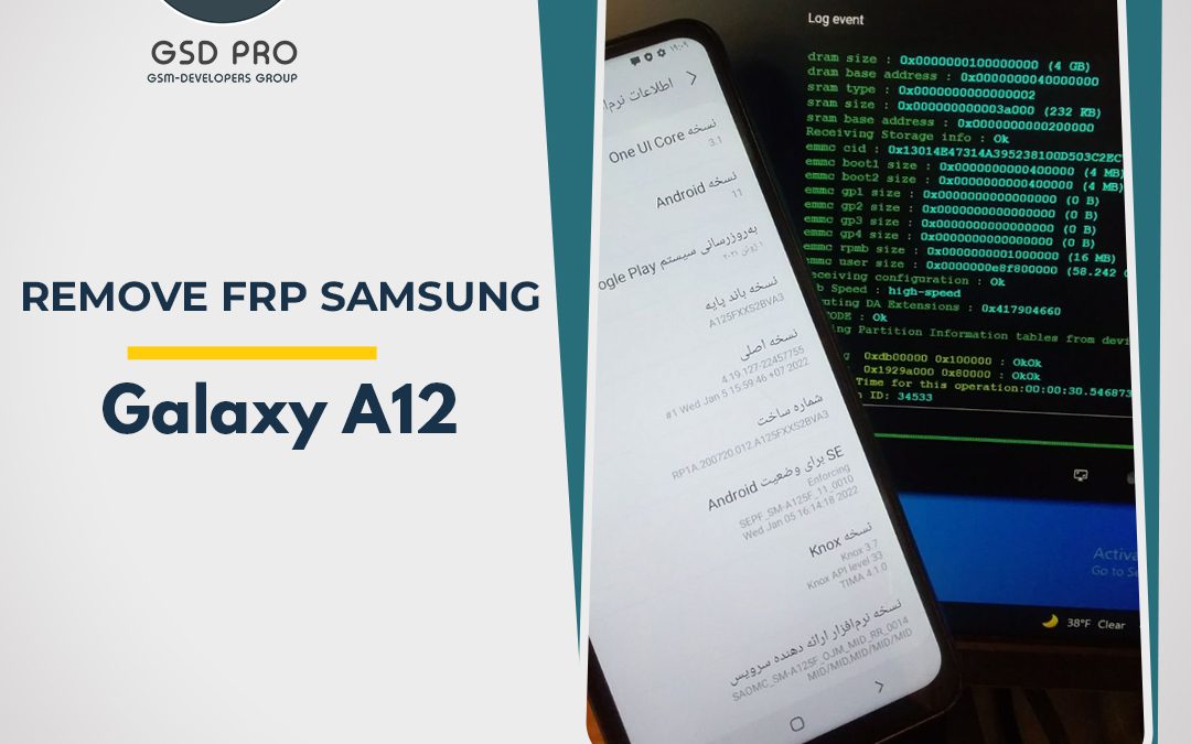 Remove Frp Samsung Galaxy A12